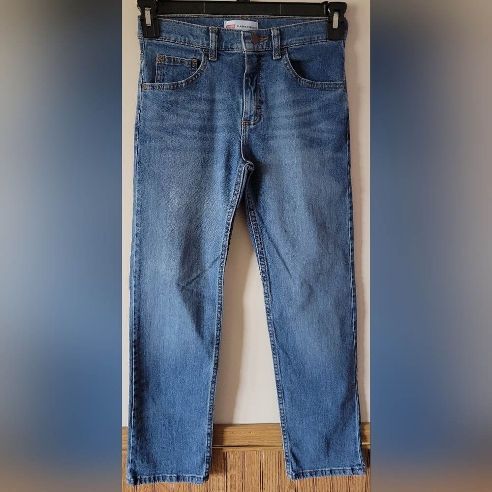 Wrangler Girls Classic Straight Denim Jeans Size 12